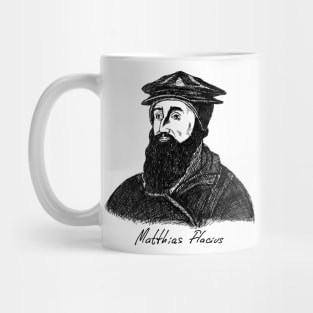 Matthias Flacius. Christian figure. Mug